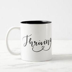 Thriving Two-Tone Coffee Mug