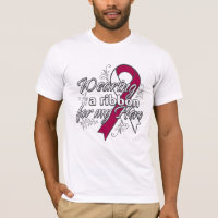 Throat Cancer Wearing a Ribbon for My Hero