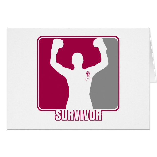 Throat Cancer Winning Survivor (Front Horizontal)