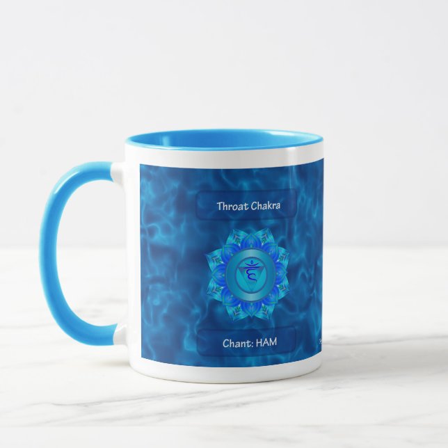 Throat Chakra Mug (Left)