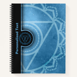 Throat Chakra Vishuddha Energy Healing Notebook