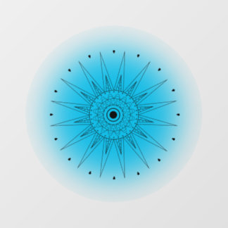 Throat Chakra  Window Cling