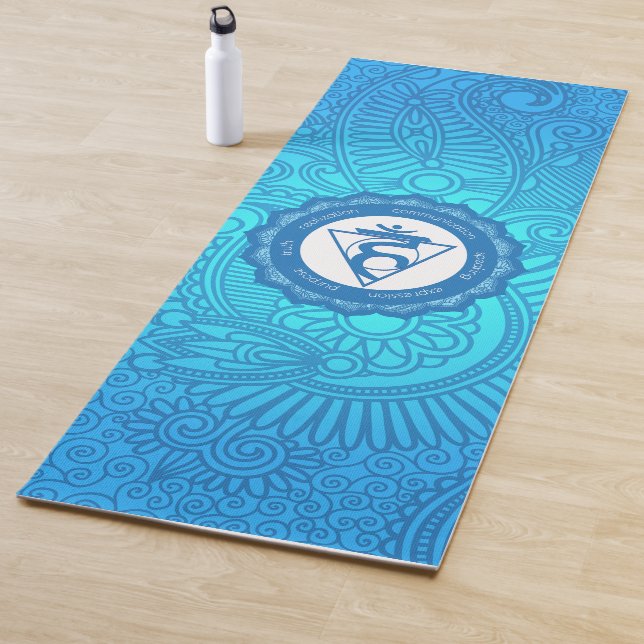 Throat Chakra Yoga Mat - 05p (In Situ)