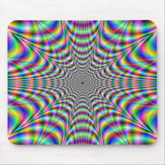 throbbing - optical illusion mouse mat