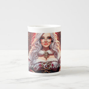 Throne Diva – Santa's Hottest Sister Bone China Mug