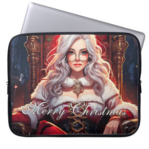 Throne Diva – Santa's Hottest Sister Laptop Sleeve