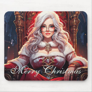 Throne Diva – Santa's Hottest Sister Mouse Mat