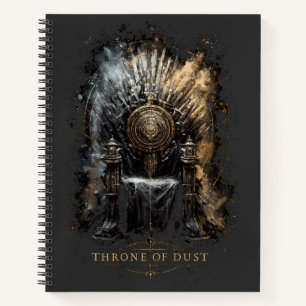 Throne of Dust Dark Fantasy Notebook