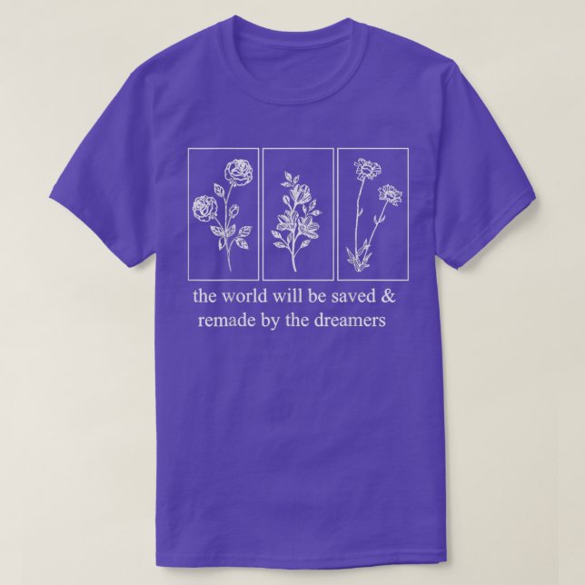 Throne Of Glass Flower Aelin Quote  T-Shirt (Design Front)