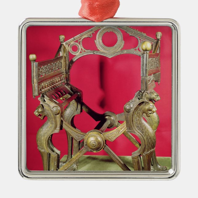 Throne of King Dagobert, Metal Tree Decoration (Front)