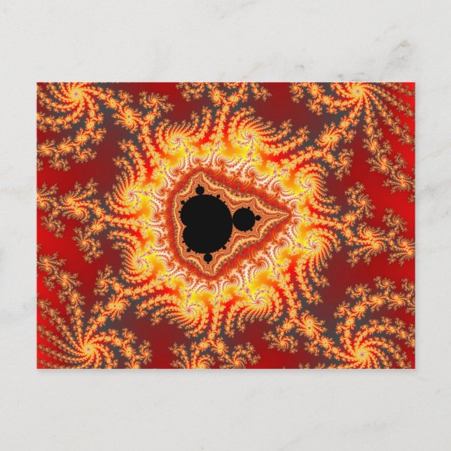 Throne Of Satan - Fractal Postcard (Front)