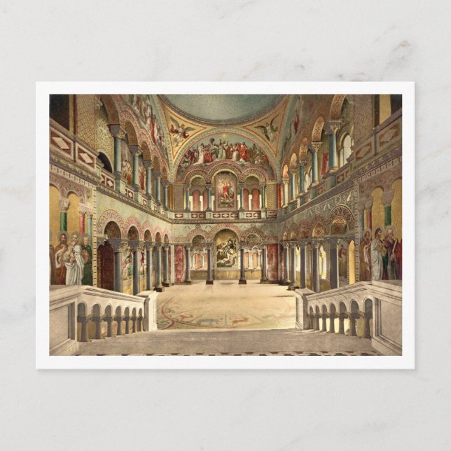 Throne Room, Neuschwanstein Castle, Germany Postcard (Front)