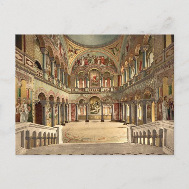 Throne Room, Neuschwanstein Castle, Germany Postcard (Front)