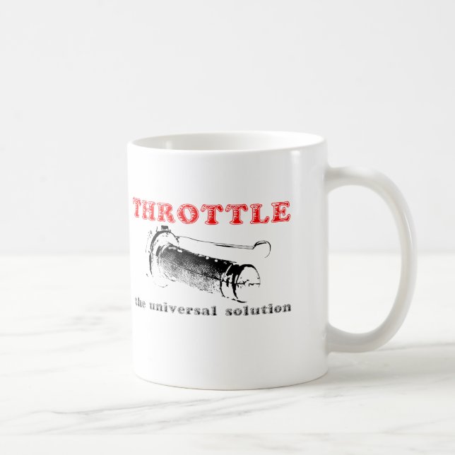 Throttle Solution Dirt Bike Motocross Mug (Right)