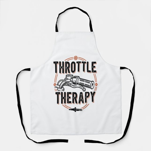 Throttle Therapy Motorcycle Grip Apron (Front)