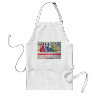 Through a Clear Plate Apron