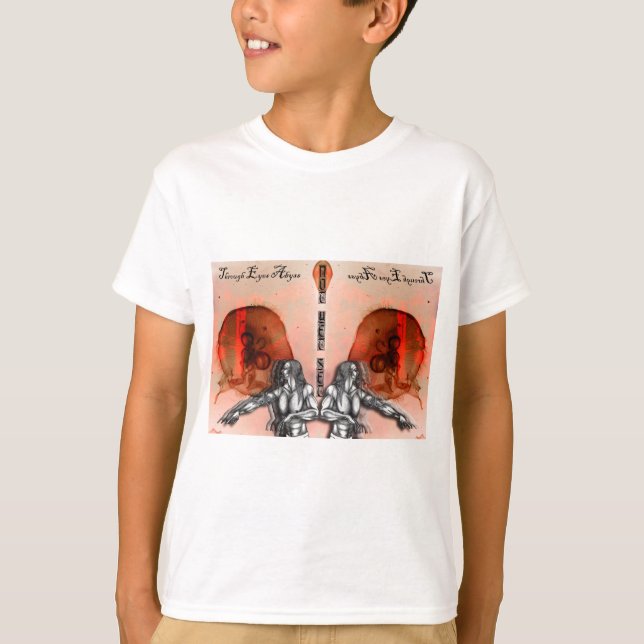 "Through Eyes Abyss" Merch T-Shirt (Front)
