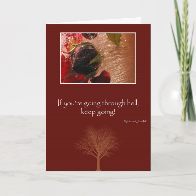 Through Hell Card (Front)