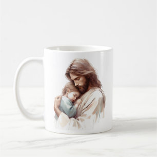 Through Jesus, strength is found Luxury Coffee Mug