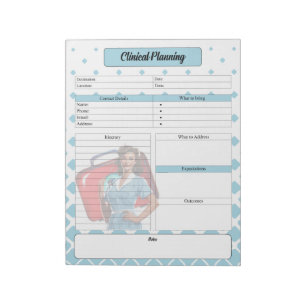 Through Nursing School _ Clinical Planning Notepad