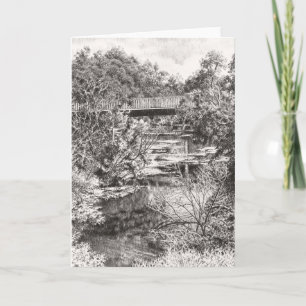Through the Bustling City... - Thank You Card