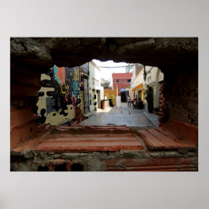 Through the Construction Poster