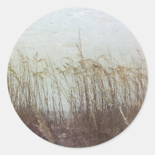 Through the Dunes II Classic Round Sticker
