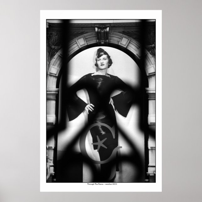 Through The Fence - Fashion Museum Paris Poster (Front)