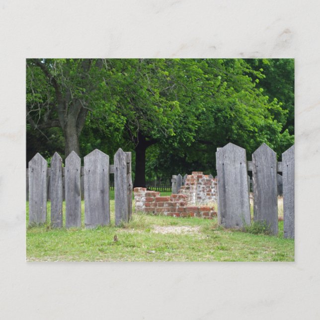 Through The Fence Postcard (Front)