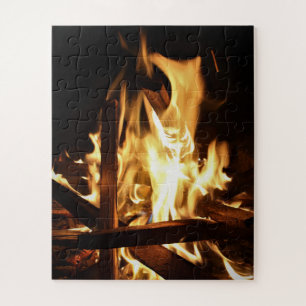 Through the Flames Jigsaw Puzzle