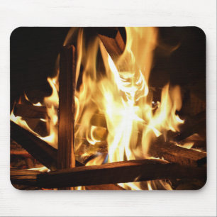 Through the Flames Mouse Mat