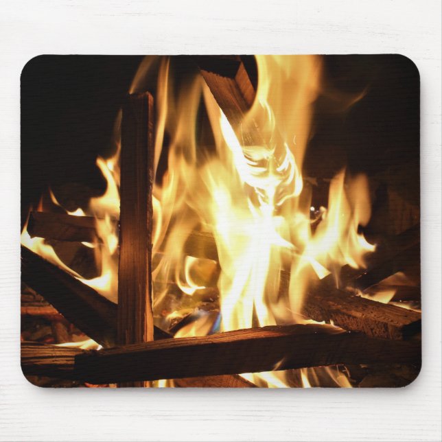 Through the Flames Mouse Mat (Front)