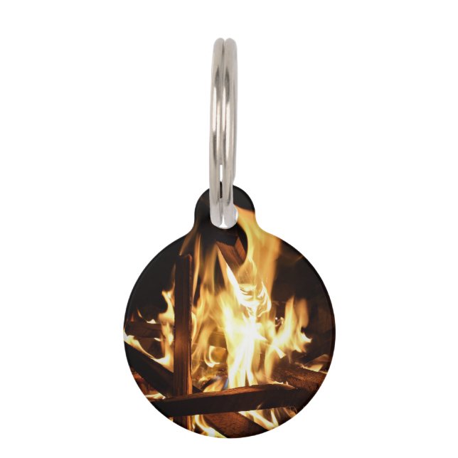 Through the Flames Pet Tag (Front)