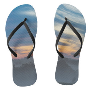 Through The Fog Flip Flops