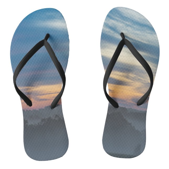Through The Fog Flip Flops (Footbed)