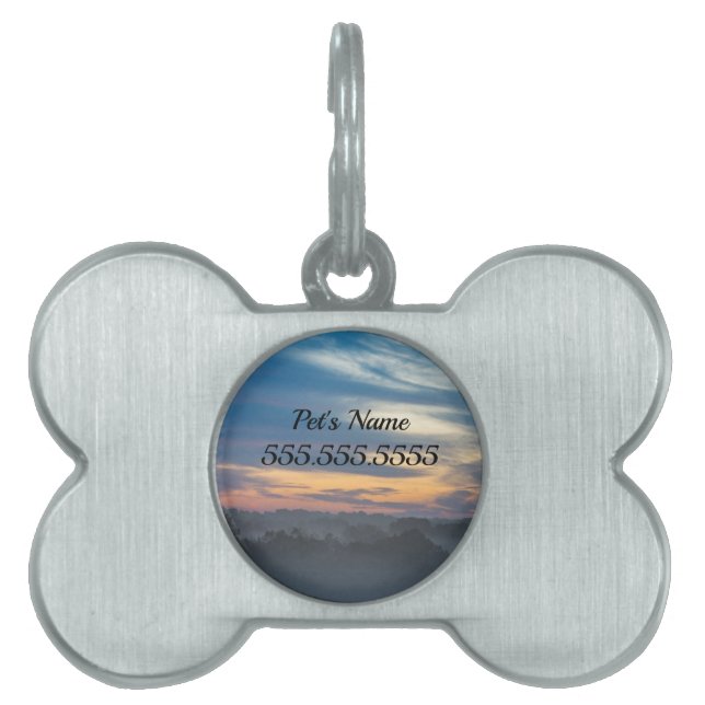 Through The Fog Pet ID Tag (Front)