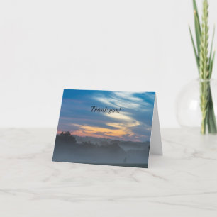 Through The Fog Thank You Card