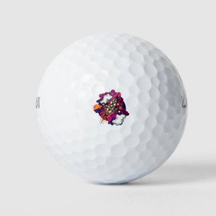 Through The Galaxy Golf Balls
