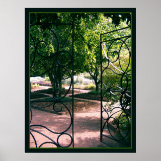 Through the Garden Gate Poster