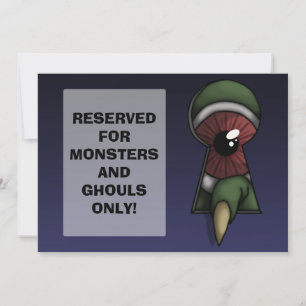 Through The Keyhole, invitation