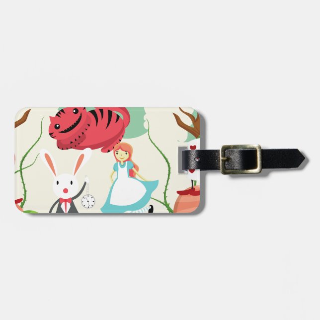Through The Looking Glass Luggage Tag (Front Horizontal)