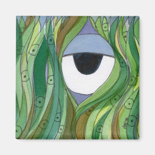 Through the Looking Grass Magnet