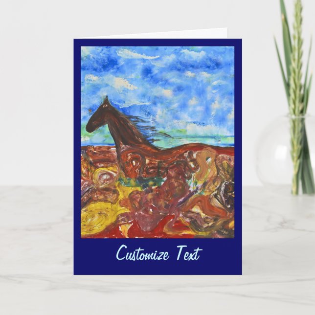 Through the Meadow Thank You Card (Front)