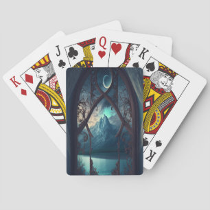 Through the Moonlit Window Playing Cards