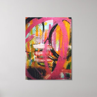 "Through The Trees" Abstract Canvas Print
