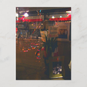 Through the Window at the Italian American Museum Postcard