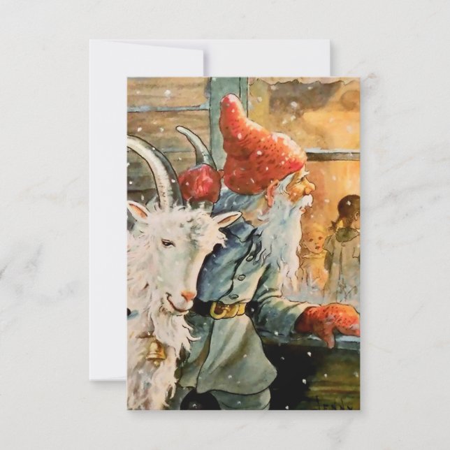 “Through the Window” by Jenny Nystrom RSVP Card (Front)