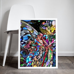 Through the Wings of a Butterfly Poster