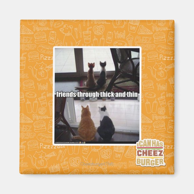 Through thick and thin magnet (Front)