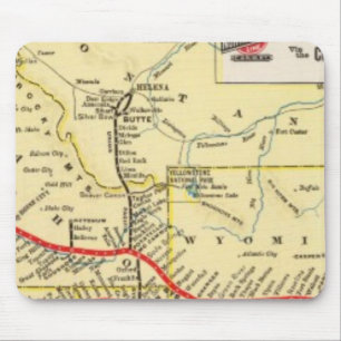 Through train service from Chicago Mouse Mat